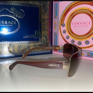 Vintage brown AUTHENTIC Versace sunglasses